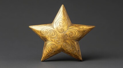 Obraz premium golden ancient star