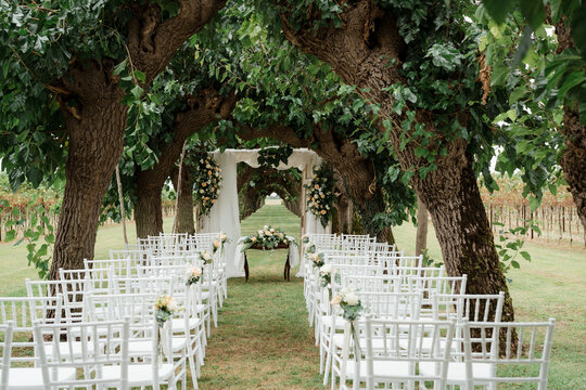 Arrangements for the wedding ceremony