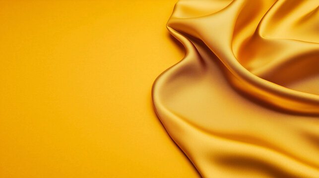 yellow silk background