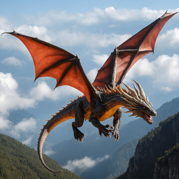 dragon volando