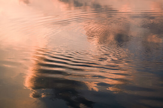 Dreamy Sunset Reflection