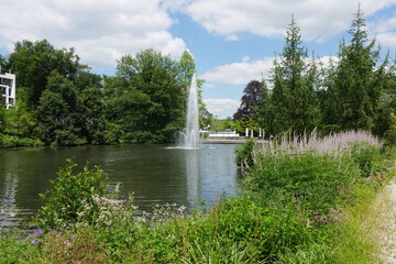 Springbrunnen im Kurpark von Bad Schwalbach