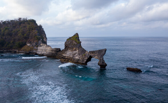 Atuh Beach at Nusa Penida island