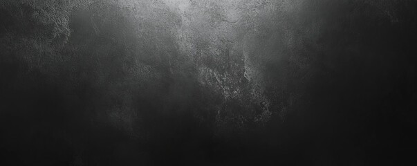 Grey gradient grain texture background gray black white monochrome smooth grainy backdrop design copy space