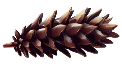 Pine cone transparent background