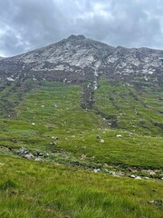 Climbing the hills of Arran