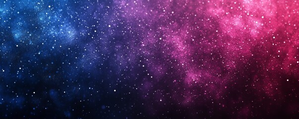 Naklejka premium Grainy gradient background, dark blue purple magenta pink black abstract noise texture banner, poster header backdrop design