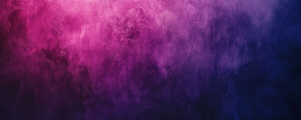 Dark blue purple grain texture gradient background magenta pink glowing color grainy poster banner design