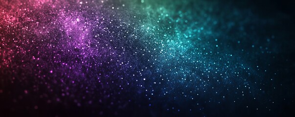 Grainy background green blue purple abstract noise texture vibrant glowing color gradient shape black backdrop dark banner poster header cover wallpaper design