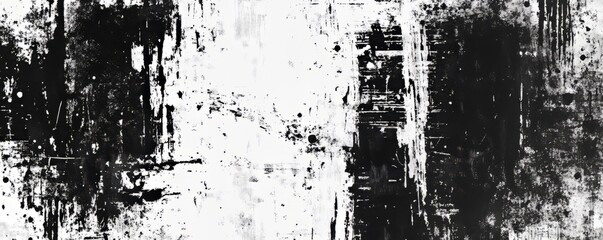 Modern Scratched Grunge Urban Background Texture Vector. Dust Overlay Distress Grainy Grunge Effect. Distressed Backdrop