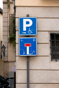 Accessible Parking and Dead-End Street Signs