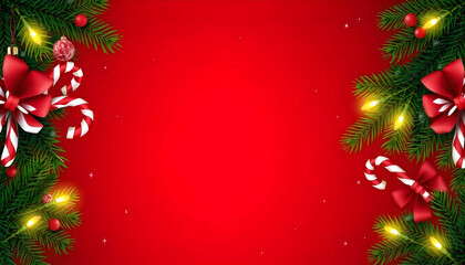 Red Background Christmas decorative xmas sale social media