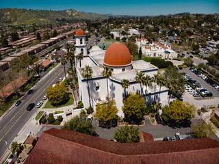 APRIL 2024, SAN JUAN CAPISTRANO, CALIFORNIA - historic old Mission at San Juan Capistrano, Southern California, USA
