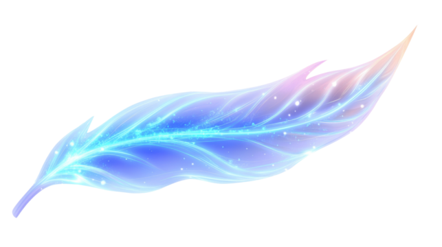 Blue flame transparent background