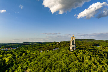 Jingyuetan National Forest Park, Changchun, China in summer