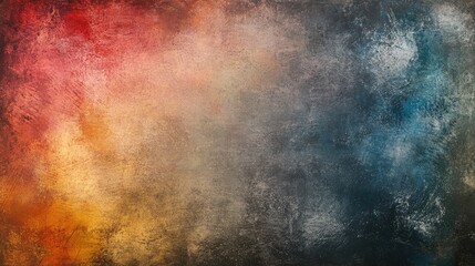 Fototapeta premium Abstract Background Texture with Warm and Cool Color Blends