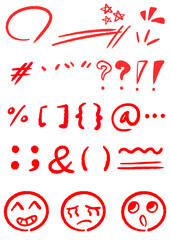 색연필 일러스트