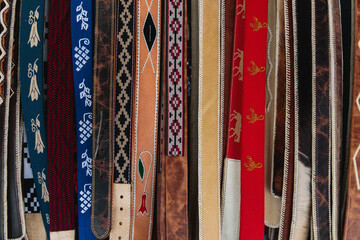 Traditional leather belts