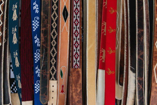 Traditional leather belts