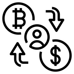Transaction Line Icon