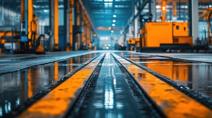 Industrial Factory Floor