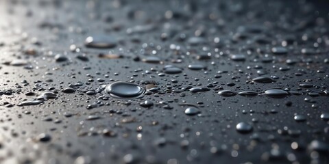 Shimmering liquid on a metal surface with tiny bubbles and ripples , ripple, motion