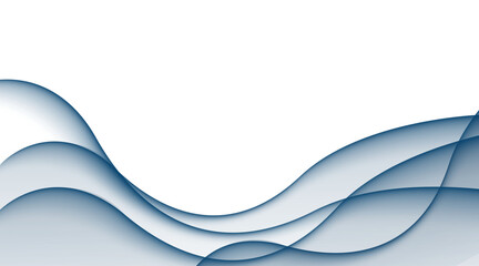 Blue abstract background with white color. Abstract blue background with waves. Presentation Design for Corporate Business and Institution.