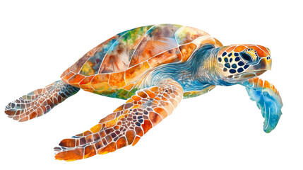 Sea turtle transparent background