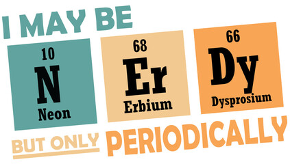 Nerdy spelling in periodic table of elements