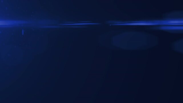 Police or Ambulance Lights Flashing, Anamorphic Lens Flares x4 loopable versions