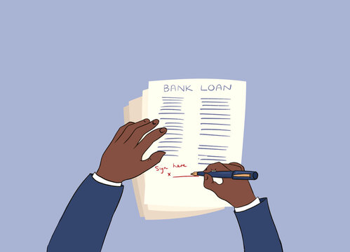 Bank Loan signature