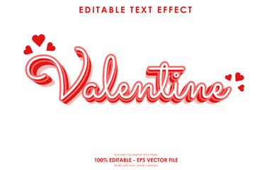 Editable Valentine Day Text Effect