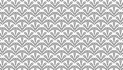 Unique creative Black tile pattern