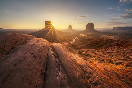 Sunrise at Monument Valley, Arizona, United States