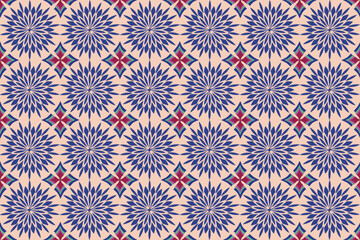 handmaed  design art pattern fabric tile 
