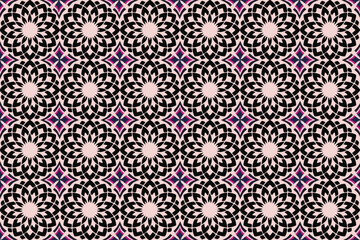 handmaed  design art pattern fabric tile 