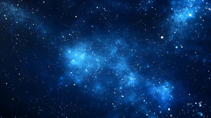 Obraz premium A Celestial Nebula Displaying Stars and Cosmic Dust