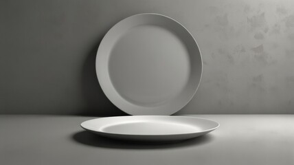 Elegant White Plates