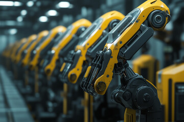 Industrial Precision: High-Tech Robotic Arms in Action
