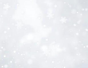 Fototapeta premium abstract christmas background with snowflakes