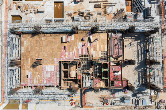 Concrete Building Under Construction