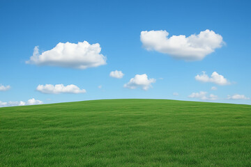 Obraz premium Idyllic Spring Meadow Landscape