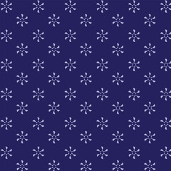 flowers pattern doodle shapes motif continuous blue background. Modern floral fabric design textile swatch ladies dress, men's shirt all over print block.