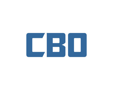 CBO logo design vector template. CBO