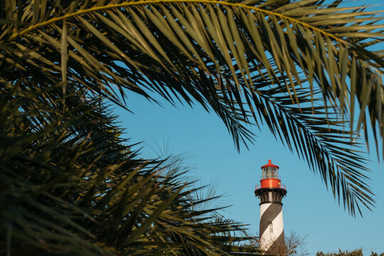 St Augustine Lighthouse Landmark in Florida