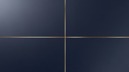 Fototapeta premium Abstract Dark Blue Background With Gold Lines