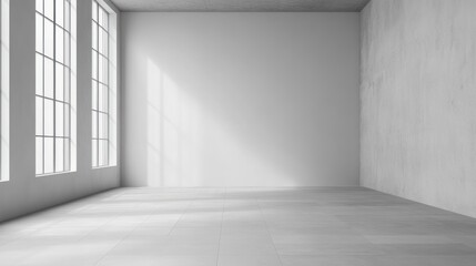 Fototapeta premium Clean Aesthetic Background Light Gray Tone Faded Checkered Pattern Symbolizes Organization