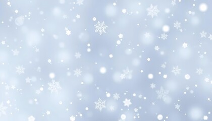 christmas background with snowflakes