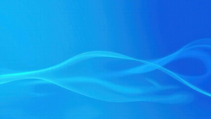 Obraz premium Elegant Blue Waves Abstract Background for Modern Web Design, Technology, and Creative Projects