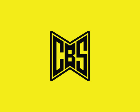 CBS logo design vector template. CBS